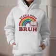 Read A Book Bruh Rainbow Vintage Reading Library Student Graphic Youth Hoodie Read A Book Bruh Rainbow Vintage Reading Library Student Graphic Youth Hoodie