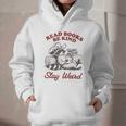 Read Books Be Kind Stay Weird Bookish Cowboy Reading Raccoon Graphic Youth Hoodie Read Books Be Kind Stay Weird Bookish Cowboy Reading Raccoon Graphic Youth Hoodie