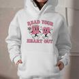 Read You Heart Out Reading Teacher Valentines Day Book Lover Graphic Youth Hoodie