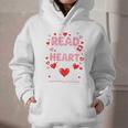 Read Your Heart Out Valentine Reading Book Lover Teacher Premium Tri-Blend Graphic Youth Hoodie