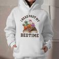 I Read Past My Bedtime Reading Dinosaur Book Lover Graphic Youth Hoodie