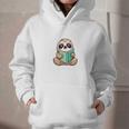 I Read Past My Bedtime Reading Sloth Book Lover Graphic Youth Hoodie