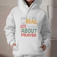 Read And Think About Prayer Faith & Book Lover Premium Graphic Youth Hoodie Read And Think About Prayer Faith & Book Lover Premium Graphic Youth Hoodie