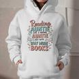 Reading Auntie Book Lover For Bookworm Aunt Graphic Youth Hoodie