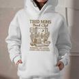 Reading Book Lover Bookish Motherhood Tired Moms Book Club Graphic Youth Hoodie