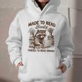 Reading Book Lover Made To Read Books Forces To Read Emails Graphic Youth Hoodie