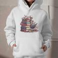 Reading A Book Per Day Keeps Reality Away Skeleton Books Graphic Youth Hoodie Reading A Book Per Day Keeps Reality Away Skeleton Books Graphic Youth Hoodie