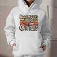Reading Bookmarks Are For Quitters Reader Book Lovers Graphic Youth Hoodie