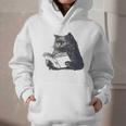 Reading Cat Cat Book Lover Graphic Youth Hoodie Reading Cat Cat Book Lover Graphic Youth Hoodie