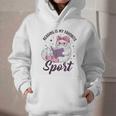 Reading Is My Favorite Sport Saying Cat And Book Lover Graphic Youth Hoodie Reading Is My Favorite Sport Saying Cat And Book Lover Graphic Youth Hoodie
