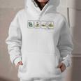 Reading Silly Goose Teacher Bookish Librarian Book Lover Graphic Youth Hoodie