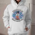 Reading Is Snow Much Fun Snowflake Book Lovers Winter Theme Premium Tri-Blend Graphic Youth Hoodie