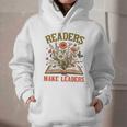 Reading Squad Book Lover Bookish Floral Readers Make Leaders Graphic Youth Hoodie Reading Squad Book Lover Bookish Floral Readers Make Leaders Graphic Youth Hoodie