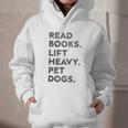 Retro Gym Book Lover Read Books Lift Heavy Pet Dogs Graphic Youth Hoodie Retro Gym Book Lover Read Books Lift Heavy Pet Dogs Graphic Youth Hoodie