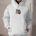 Retro Sometimes I Think I Read Too Much For Book Lover Graphic Youth Hoodie