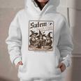 Salem Book Club Bookish Halloween Retro Salem Witch Book Graphic Youth Hoodie