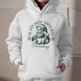 He Sees What You'Ve Been Reading Bookish Christmas Graphic Youth Hoodie