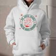 He Sees What You'Ve Been Reading Christmas Book Lover Shirt Graphic Youth Hoodie