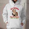 Smut Reader Christmas My Books May Be Naughty But I'm Nice Graphic Youth Hoodie