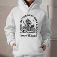 Smut Reader Skeleton Book Lover Dark Humor Art Premium Tri-Blend Graphic Youth Hoodie Smut Reader Skeleton Book Lover Dark Humor Art Premium Tri-Blend Graphic Youth Hoodie