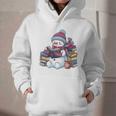 Snowman Reading Book Lovers Christmas Bookworm Librarian Graphic Youth Hoodie Snowman Reading Book Lovers Christmas Bookworm Librarian Graphic Youth Hoodie