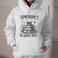 Somebody's Smut Reading Wife Smutty Book Lovers Graphic Youth Hoodie Somebody's Smut Reading Wife Smutty Book Lovers Graphic Youth Hoodie