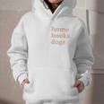 Stay Home Read Books Love Dogs Graphic Youth Hoodie
