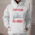 Storytelling Is What Life Is All About Book Graphic Youth Hoodie