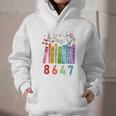 Subtle Floral Foxglove Daisy Tulip Book Lover Graphic Youth Hoodie