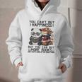 Teacher Bookworm Book Lover Panda Reading Book Librarian Tee Graphic Youth Hoodie