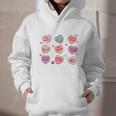 Things I Do On Valentines's Day Book Lover Candy Heart Graphic Youth Hoodie