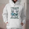 I Tried To Form Gang But It Turned Into A Book Club Raccoon Graphic Youth Hoodie