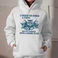 I Tried To Form A Gang But It Turned Into A Book-Club Reader Premium Tri-Blend Graphic Youth Hoodie