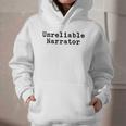 Unreliable Narrator Writer Literary Book Author Bookworm Graphic Youth Hoodie Unreliable Narrator Writer Literary Book Author Bookworm Graphic Youth Hoodie
