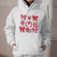 Valentine Teacher Coquette Bow Pencil Heart Book Girl Women Graphic Youth Hoodie Valentine Teacher Coquette Bow Pencil Heart Book Girl Women Graphic Youth Hoodie