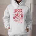 Valentines Book Lover Romance Books Are My Love Language Graphic Youth Hoodie