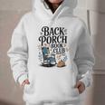 Vintage Reader Author Country Aesthetic Back Porch Book Club Graphic Youth Hoodie