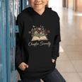1955 Chapter Seventy 70th Birthday Wildflower Book 70 Yr Old Graphic Youth Hoodie 1955 Chapter Seventy 70th Birthday Wildflower Book 70 Yr Old Graphic Youth Hoodie