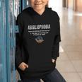 Abibliophobia Pupil Reading Bookworm Tees Reader Graphic Youth Hoodie