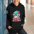 Adorable Book Lover Humming Bird With Reading Glasses Cute Graphic Youth Hoodie Adorable Book Lover Humming Bird With Reading Glasses Cute Graphic Youth Hoodie