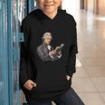 Alexander Hamilton Reading A Book Graphic Youth Hoodie Alexander Hamilton Reading A Book Graphic Youth Hoodie