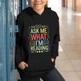 Ask Me What I'm Reading Bookworm Librarian Reader Graphic Youth Hoodie Ask Me What I'm Reading Bookworm Librarian Reader Graphic Youth Hoodie