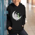 Astronaut Reading Book To Alien Moon Space Book Lover Men Graphic Youth Hoodie Astronaut Reading Book To Alien Moon Space Book Lover Men Graphic Youth Hoodie