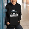 Audiobooks Listener Book Reading Lover Fun Graphic Youth Hoodie Audiobooks Listener Book Reading Lover Fun Graphic Youth Hoodie