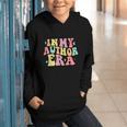 In My Author Era Writer Reading Writing Book Author Graphic Youth Hoodie