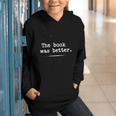Author Typewriter The Book Was Better Graphic Youth Hoodie Author Typewriter The Book Was Better Graphic Youth Hoodie