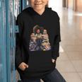 Back To School Afro Melanin Girl Reading Book Bookworm Graphic Youth Hoodie Back To School Afro Melanin Girl Reading Book Bookworm Graphic Youth Hoodie