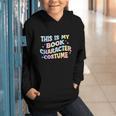 This Is My Book Character Costume Book Lover Groovy Graphic Youth Hoodie This Is My Book Character Costume Book Lover Groovy Graphic Youth Hoodie