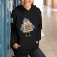 This Is My Book Character Costume Pigeon Kids Reading Graphic Youth Hoodie