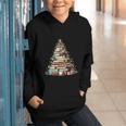 Book Christmas Tree Books Lovers Xmas Teacher Men Women Kids Graphic Youth Hoodie Book Christmas Tree Books Lovers Xmas Teacher Men Women Kids Graphic Youth Hoodie